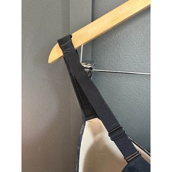 Soma Stunning Support Full Coverage Bra Size 42DDD Black Underwire Floral Lace - Picture 7 of 8